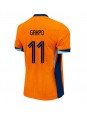 Niederlande Cody Gakpo #11 Heimtrikot EM 2024 Kurzarm